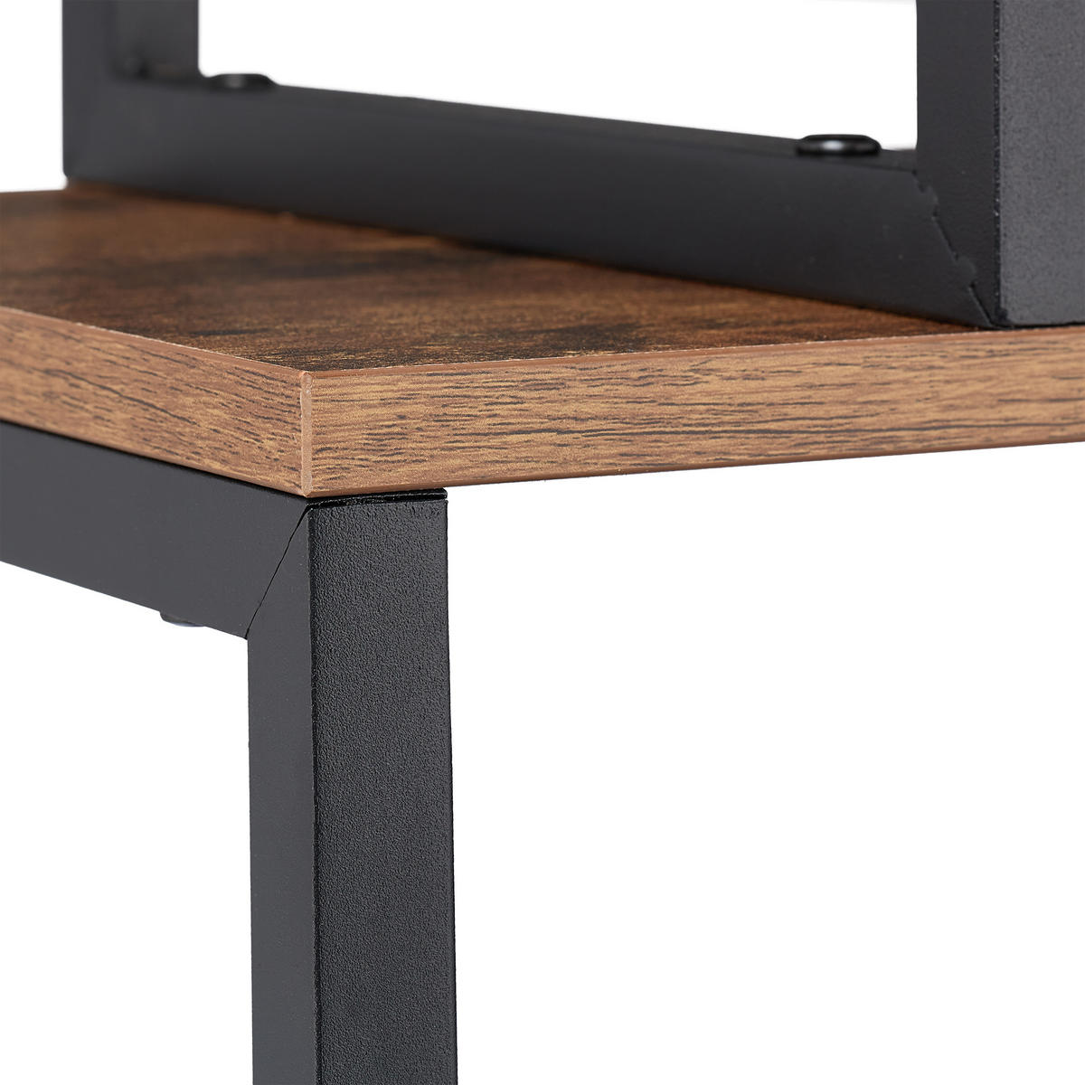 BÜCHERREGAL - Multicolor, Holzwerkstoff/Metall (73/136/30cm) - Relaxdays