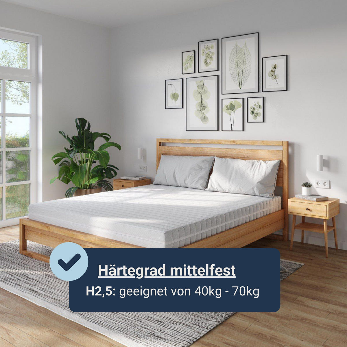 MATRATZE Dream-Spezial, Sondermaße für Camping und Spezialanwendungen, Größe: 65x185 - Weiß, Textil (65/185cm) - Betten-ABC