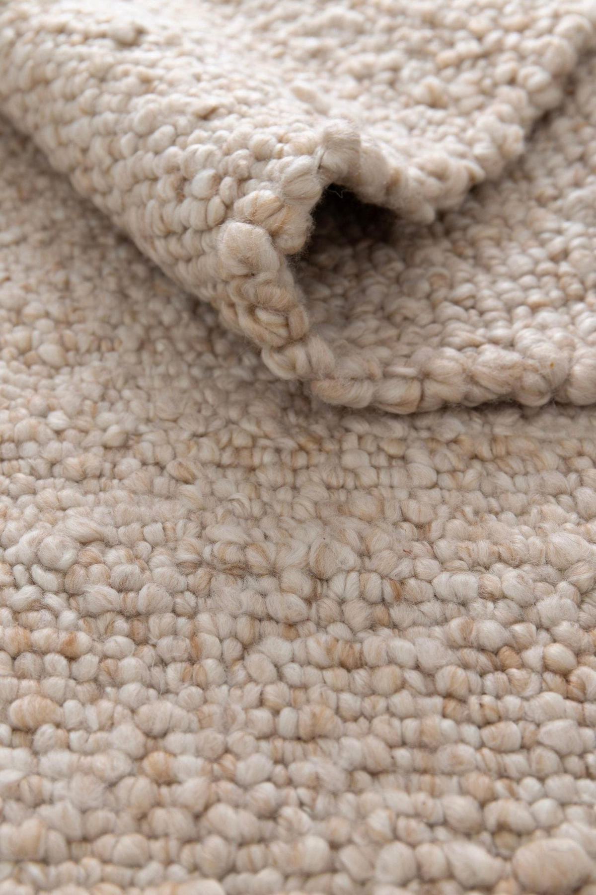 SCHLINGENTEPPICH im natürlichen Stil beige - Beige, Textil (200/290cm) - AFK Living
