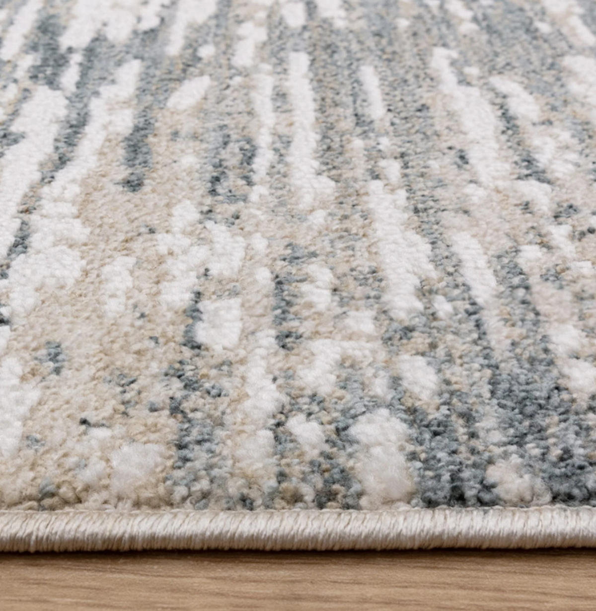 TEPPICH modern Flachgewebe SAND Blau 200 x 300 cm - Blau, Textil (200/300cm) - Novatrend