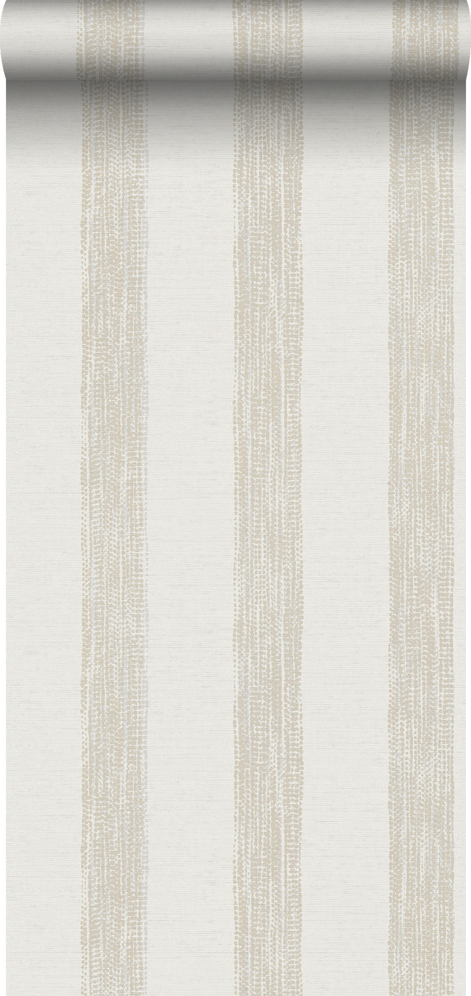 TAPETE gemalte Streifen 53 cm x 10,05 m - Beige, Papier (53/1000cm) - Sanders & Sanders