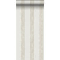 TAPETE gemalte Streifen 53 cm x 10,05 m - Beige, Papier (53/1000cm) - Sanders & Sanders
