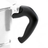 GRIFF für Moka Express Espressokocher 3/4 Tassen - Silberfarben, Metall - Bialetti