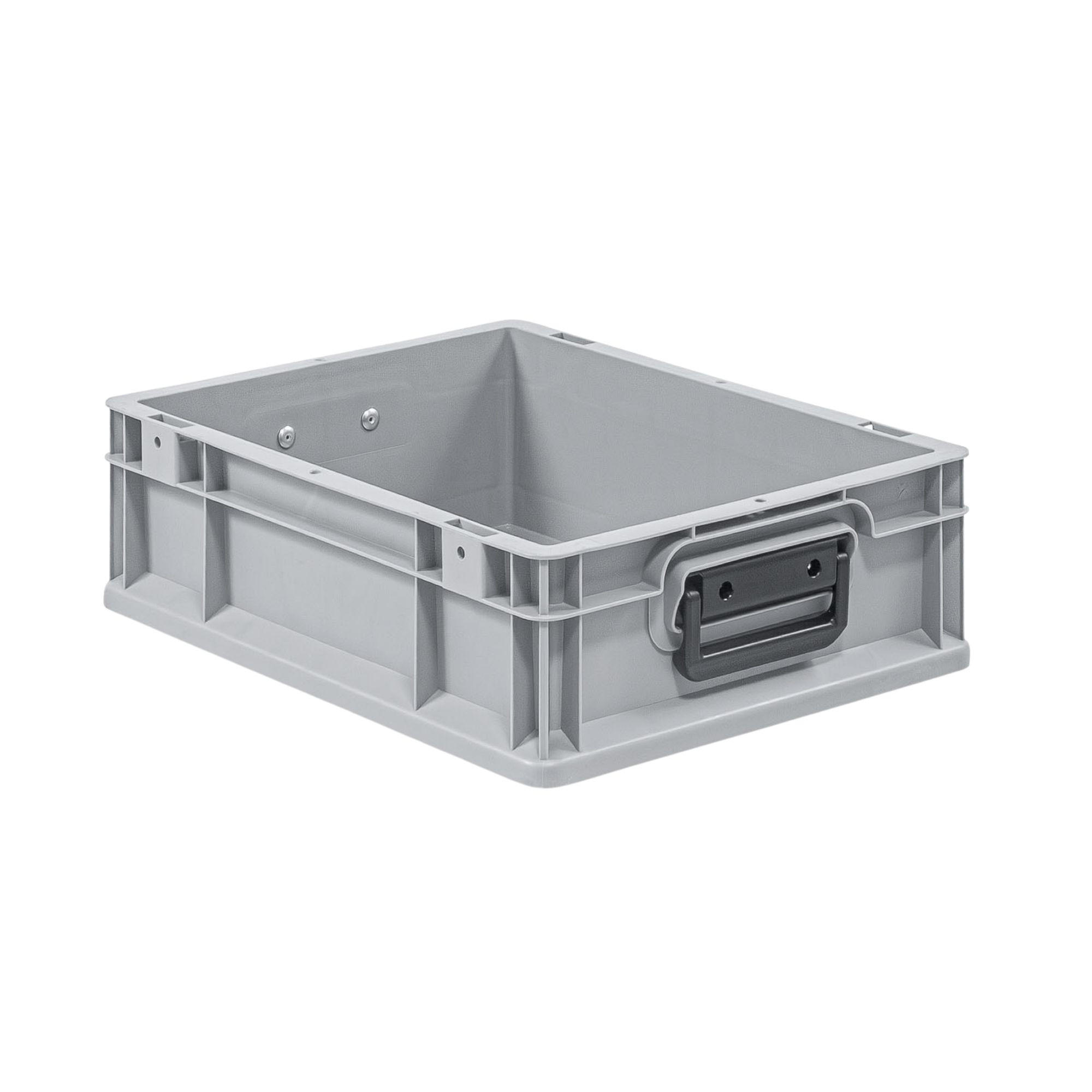 EUROBOX Nextgen Portable Duo 12x30x40cm 11 Liter - Grau, Kunststoff (30/12/40cm) - PROREGAL