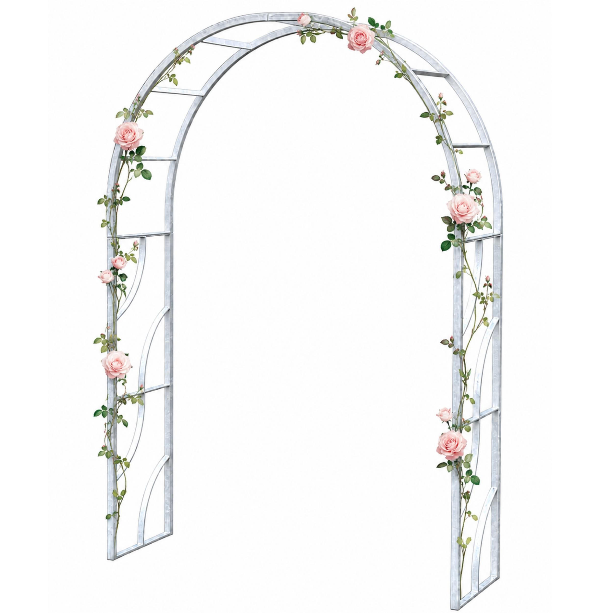 DanDiBo Rosenbogen Grau 150x196x40 cm