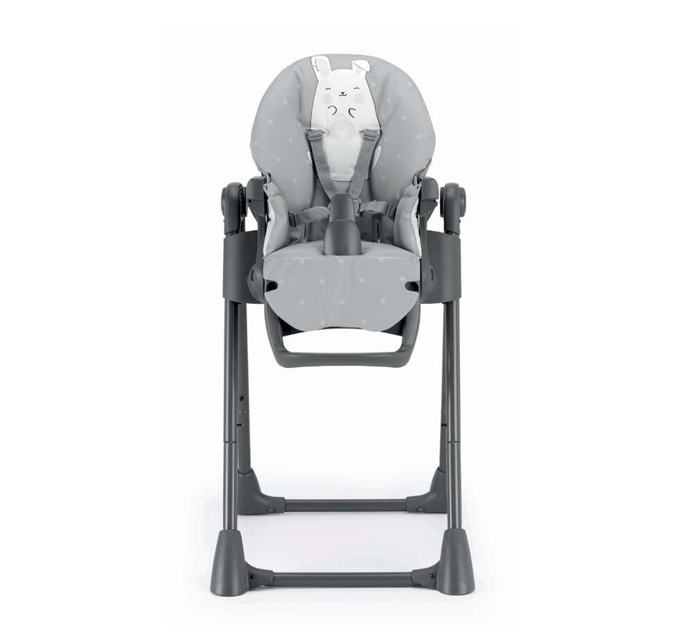 KINDER-HOCHSTUHL Pappananna - Grau, Kunststoff (76/106/55cm) - Cam il Mondo del Bambino S.p.A.