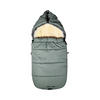 KINDERWAGENFUSSSACK Sheep mit Lammfelleinlage, salbei green - Grün, Textil (45/100cm) - Kaiserbaby