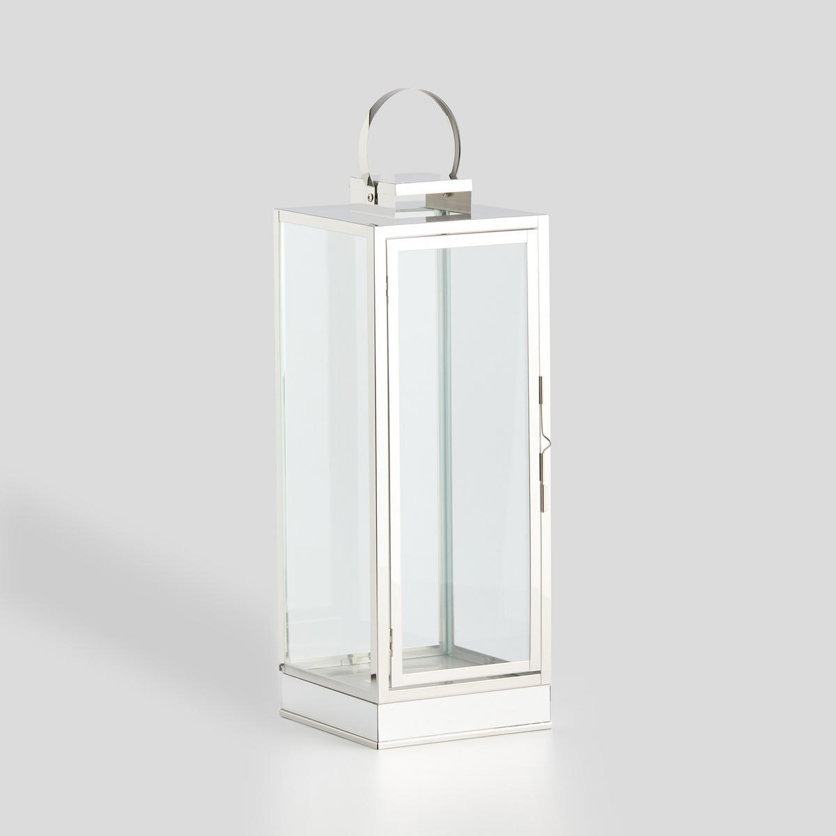 LATERNE Mirel - Silberfarben, Metall (18/49/18cm) - home&you