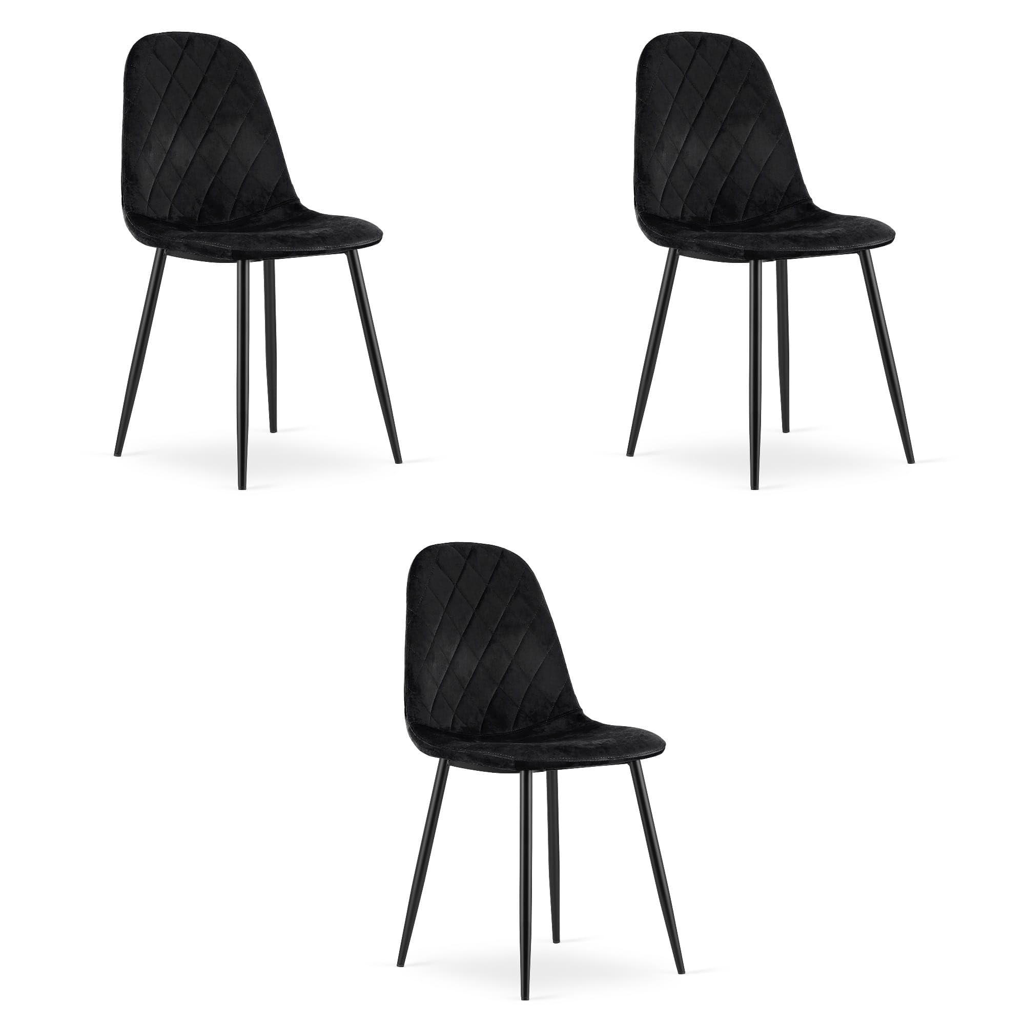 Best For Home Esszimmerstuhl Schwarz 51x86x56 cm
