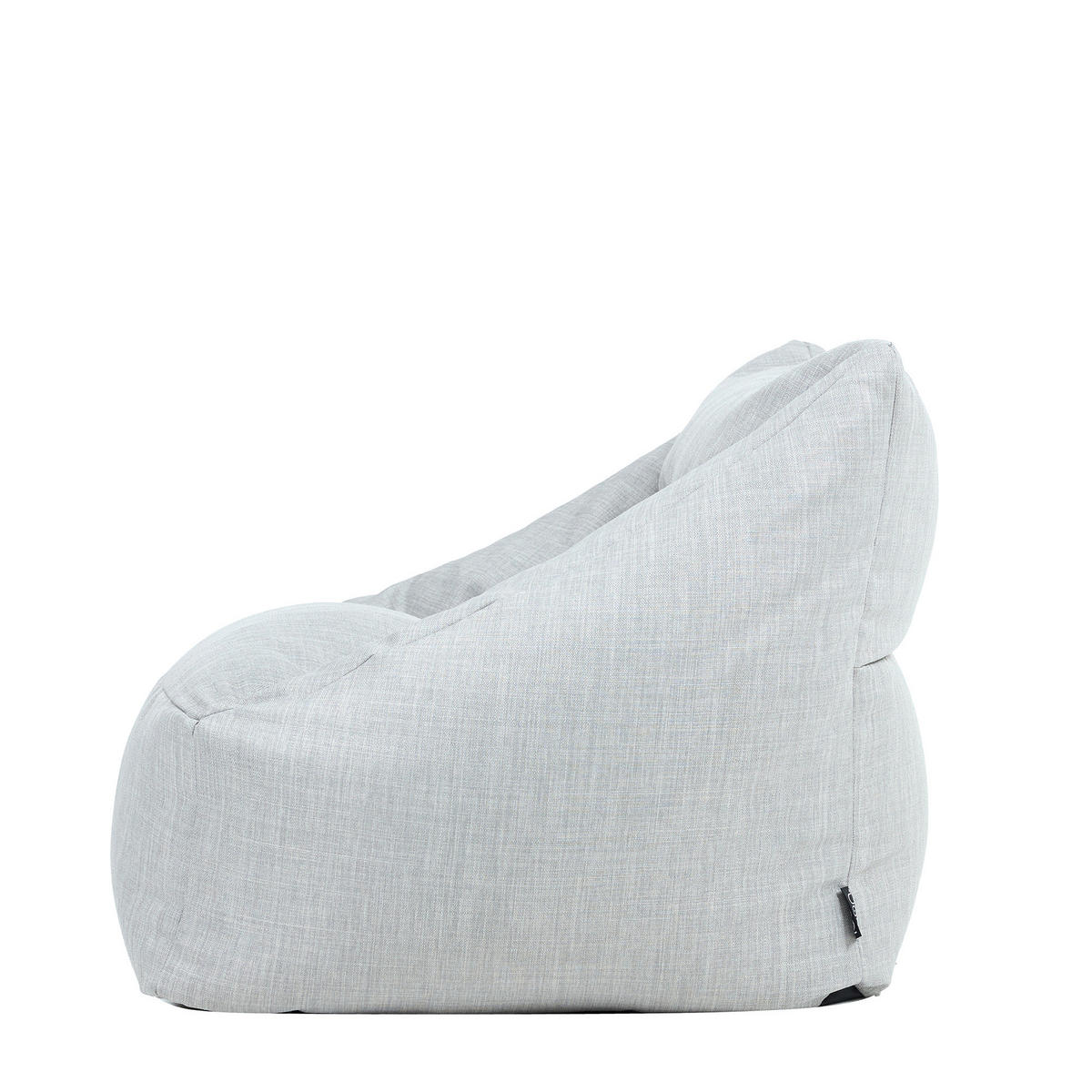 SITZSACK Outdoor-Sessel Natalia - Grau, Textil (97/35/84cm) - icon
