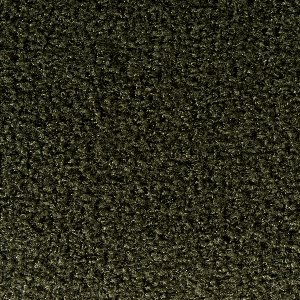 POUF Bouclé Grün Chilly - Goldfarben, Metall (42/41/42cm) - Beliani
