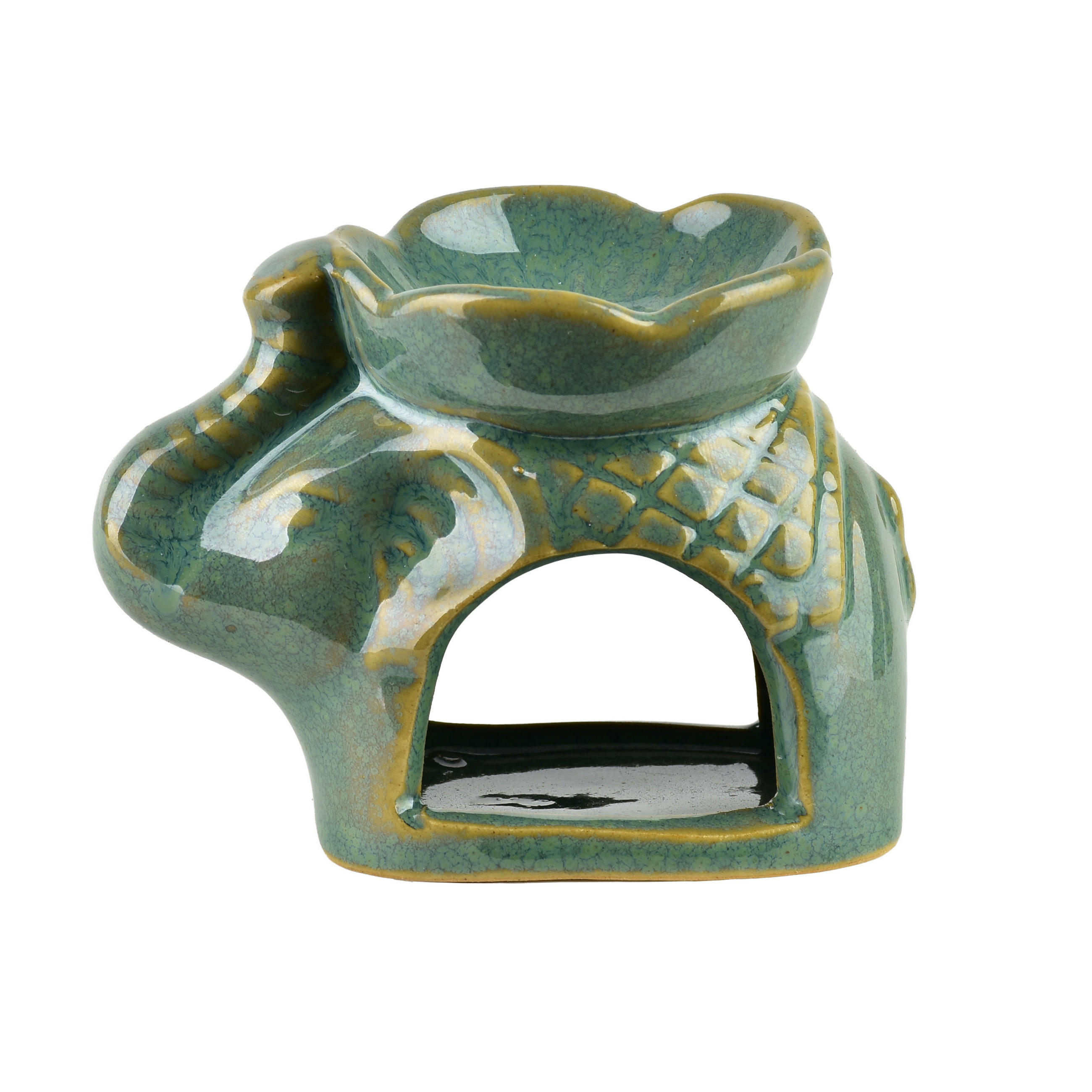 DUFTÖLBRENNER Türkis 9/5/7cm Keramik - Türkis, Keramik (5/7/9cm) - Mondex