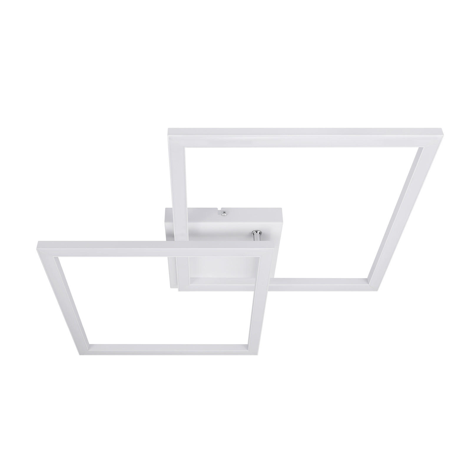 ZMH Led-Deckenleuchte Weiß 46.1x5.8x46.1 cm