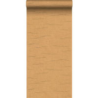 TAPETE Gewebeoptik 53 cm x 10 m - Gelb, Papier (53/1000cm) - Sanders & Sanders