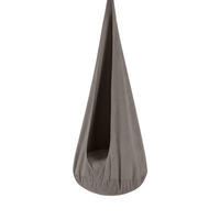 KINDER-HÄNGESESSEL – weiche Cocoon-Schaukel zum Spielen und Entspannen - Braun, Textil (72/157/72cm) - Bees & Blooms