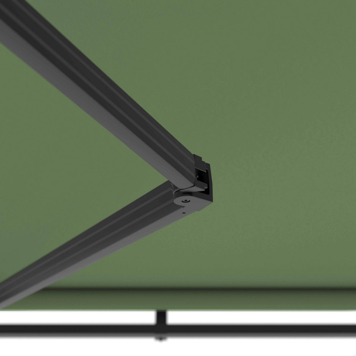 MARKISE 2,50x2m, Kaktusgrün - Grün, Metall (200/1/250cm) - Oviala