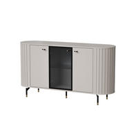 KOMMODE THIRA 150,1/81/40cm mit 3 Türen Kaschmir - Kaschmir, Holzwerkstoff (150.1/81/40cm) - MASSENO