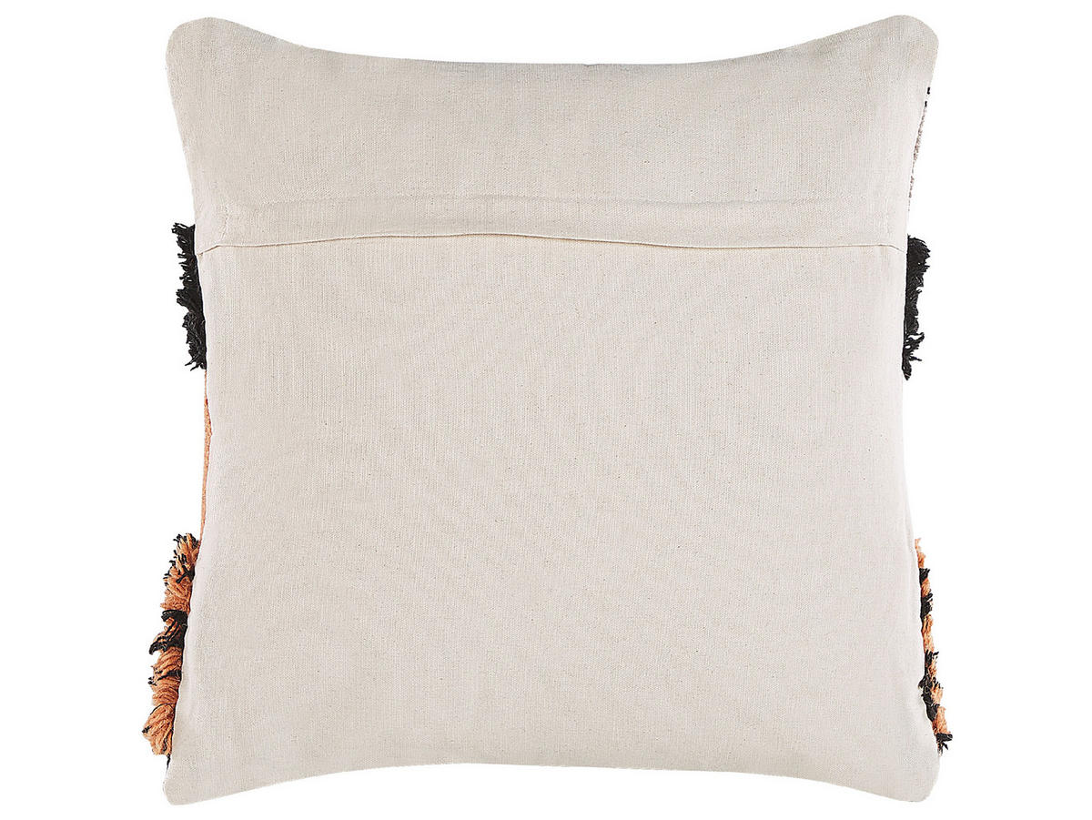 DEKOKISSEN 2er-Set Bunt 45/45 cm Mihalgazi - Multicolor, Naturmaterialien/Textil (45/45cm) - Beliani