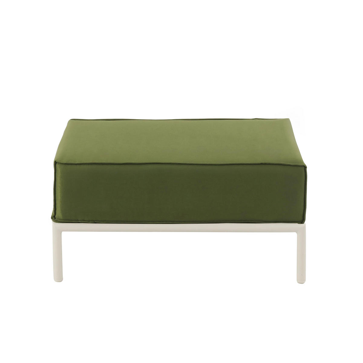 HOCKER, Kakigrün - Grün, Textil (72/38/77cm) - Oviala