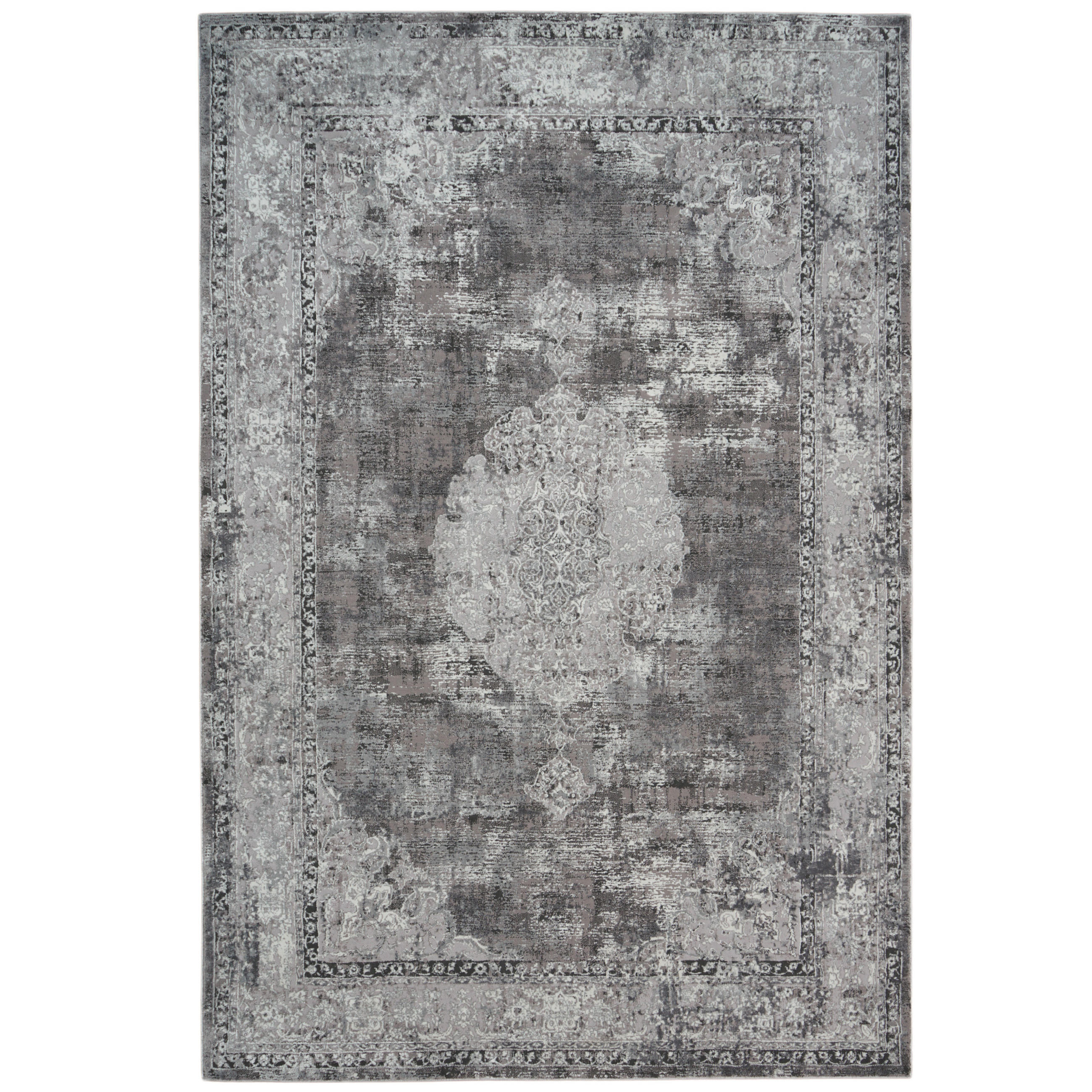 VINTAGE-TEPPICH ALEGRA 120/170 cm Grau - Taupe, Naturmaterialien/Textil (120/170cm) - Consilio Concept