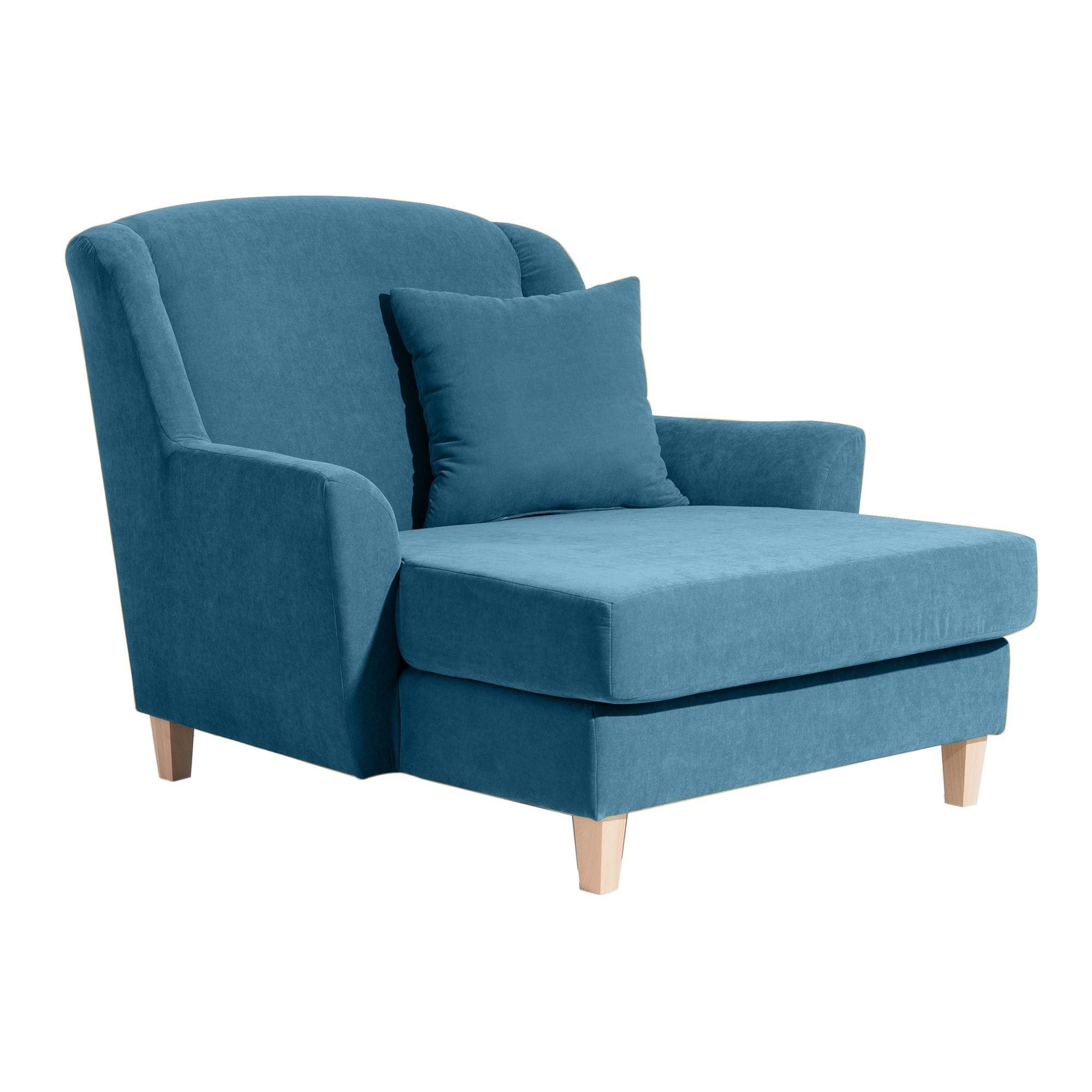 58aufmkessel Sessel Blau 136x107x142 cm