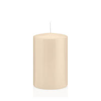 STUMPENKERZEN Creme Ø 98 x 200 mm, 6 Stück - Creme, Paraffin (10/20cm) - Wiedemann Kerzen