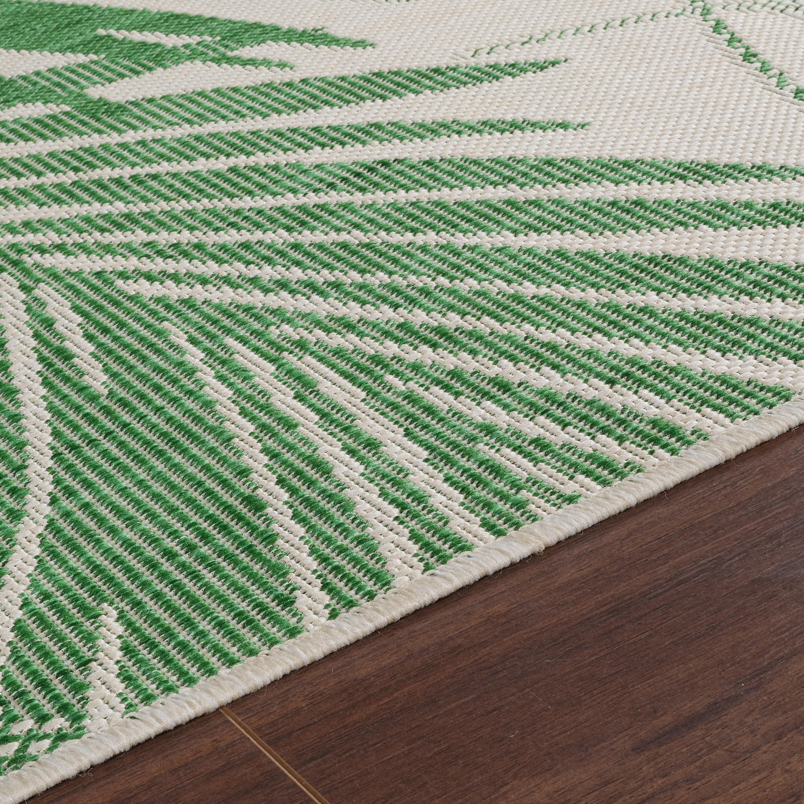 OUTDOORTEPPICH 120x170 cm Grün - Grün, Kunststoff/Textil (120/170cm) - LIVABLISS