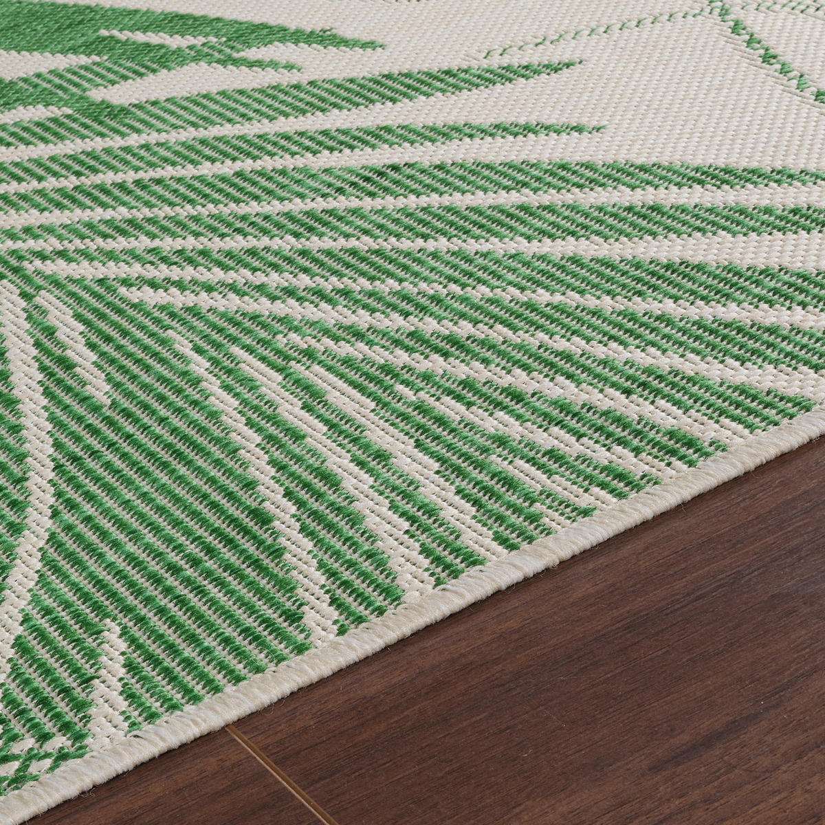 OUTDOORTEPPICH 120x170 cm Grün - Grün, Kunststoff/Textil (120/170cm) - LIVABLISS