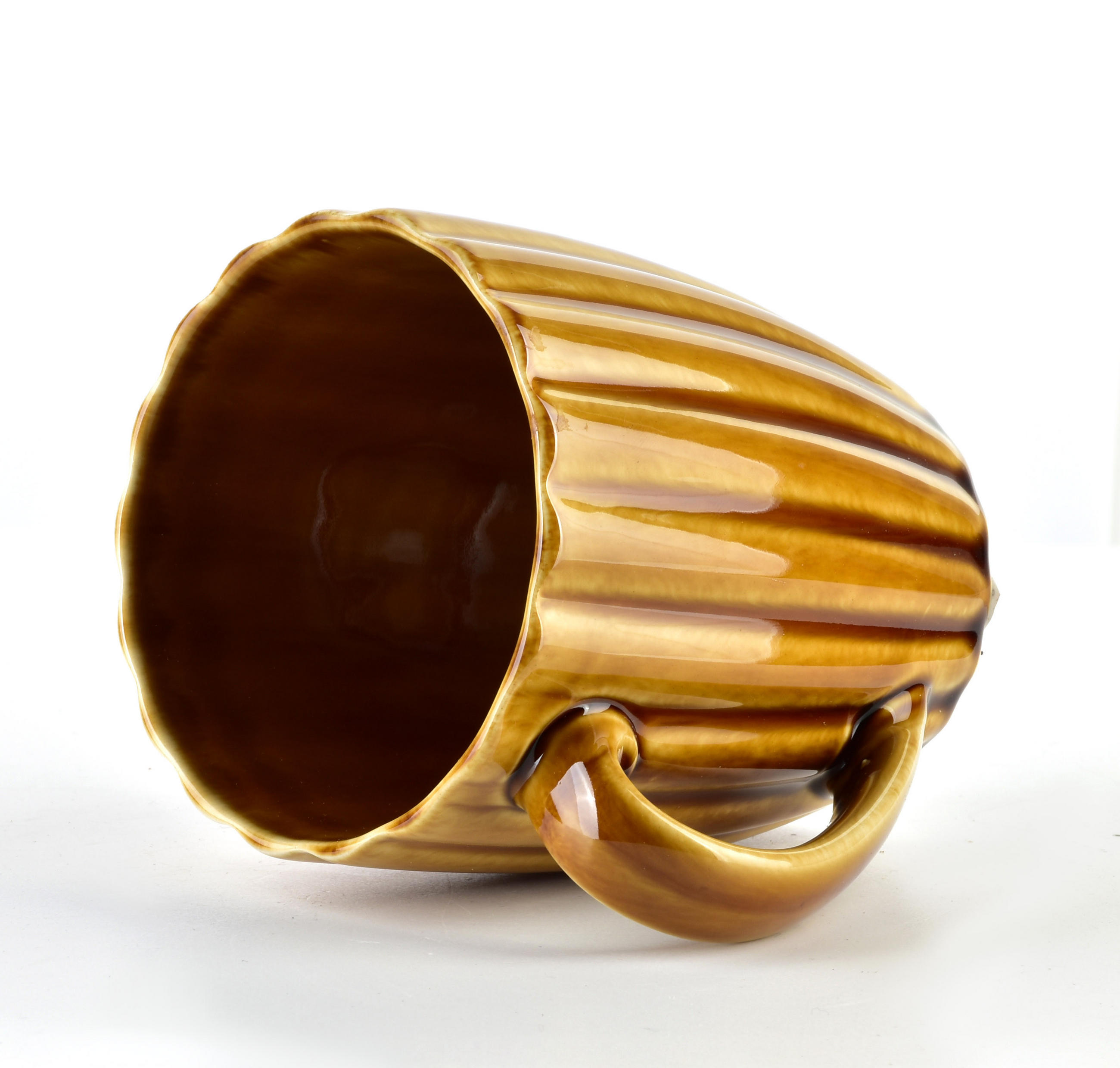 BECHER Evie Honig 8.7/11.5/10 cm Keramik - Honig, Keramik (0.36L) - Mondex