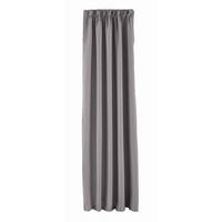 VORHANG »NewYork« HxB 225x140 cm Grau - Grau, Textil (140/225cm) - Gardinenbox