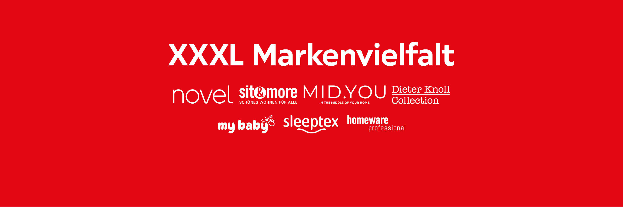 XXXL Markenvielfalt