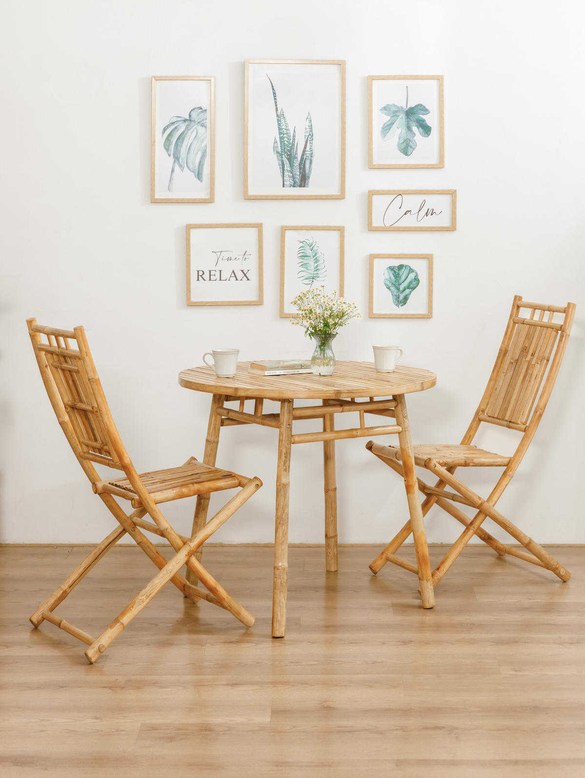 ESSTISCH Runde Braun 90 x 90 x 75.5 (cm) - Braun, Holz (90/90/75.5cm) - Nordlys