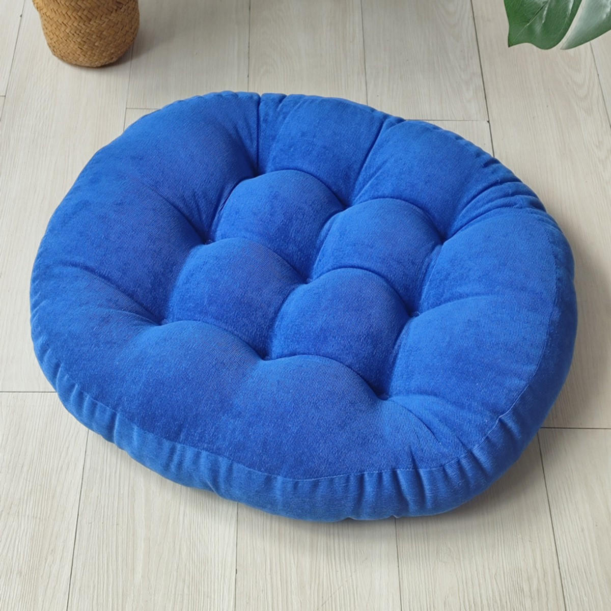 GARTENHOCKERAUFLAGE 55/55 cm - Blau, Textil (55/55cm) - Authentics