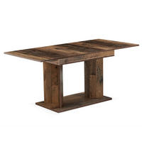 ESSTISCH VIVIAN 120-160/80/76 cm - Sonoma Eiche, Holzwerkstoff (80/120/76cm) - B&D Home