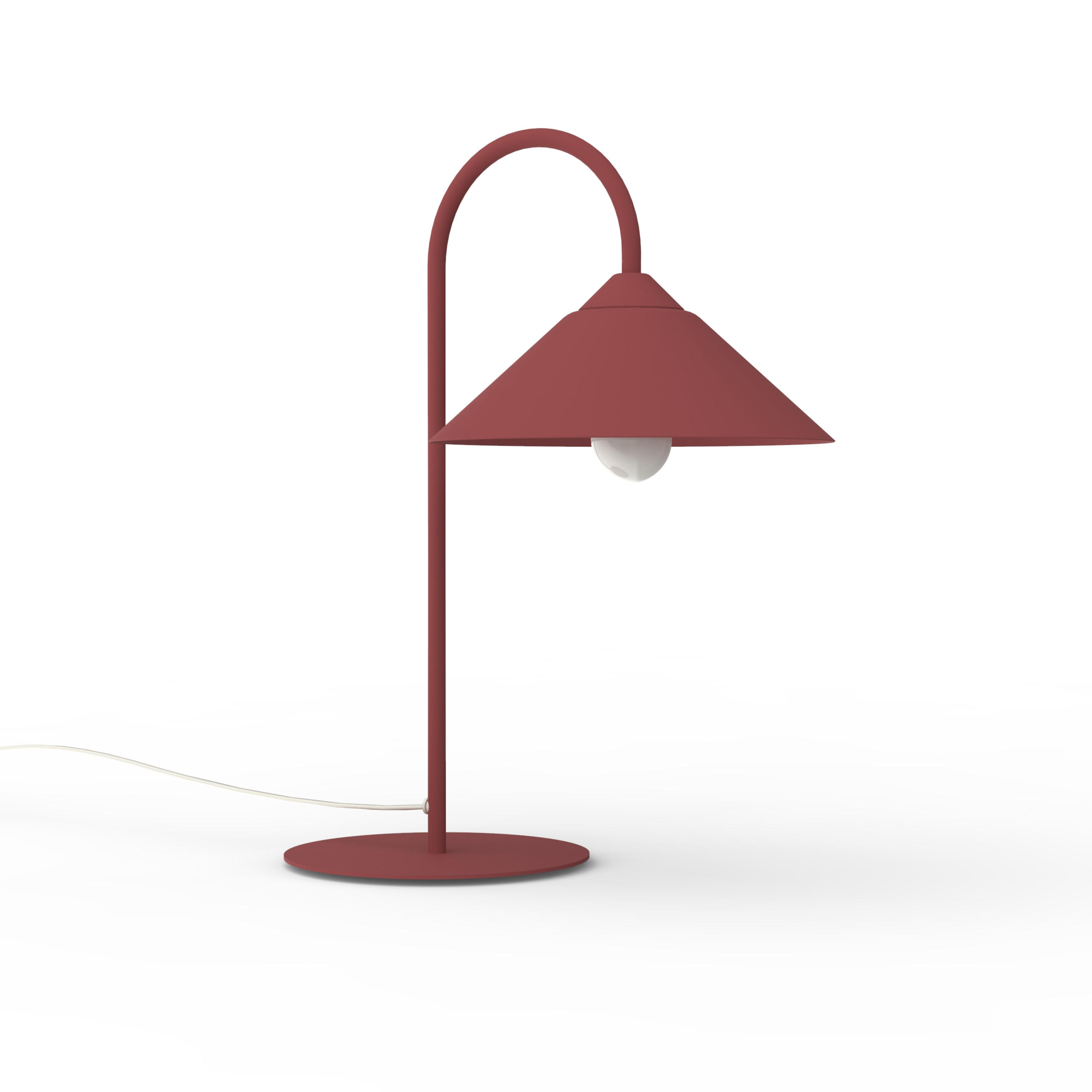 TISCHLEUCHTE - Rot, Metall (25/35/50cm) - Lumicom