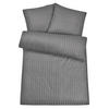 MIKROFASER-DAMAST-BETTWÄSCHE 135x200 cm Grau - Grau, Textil (135/200cm) - Carpe Sonno
