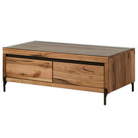 COUCHTISCH Wild-/Zerreiche 120x67x45 natur geölt MONTREUX #120 - Braun, Holz (120/67/45cm) - Massivmoebel24