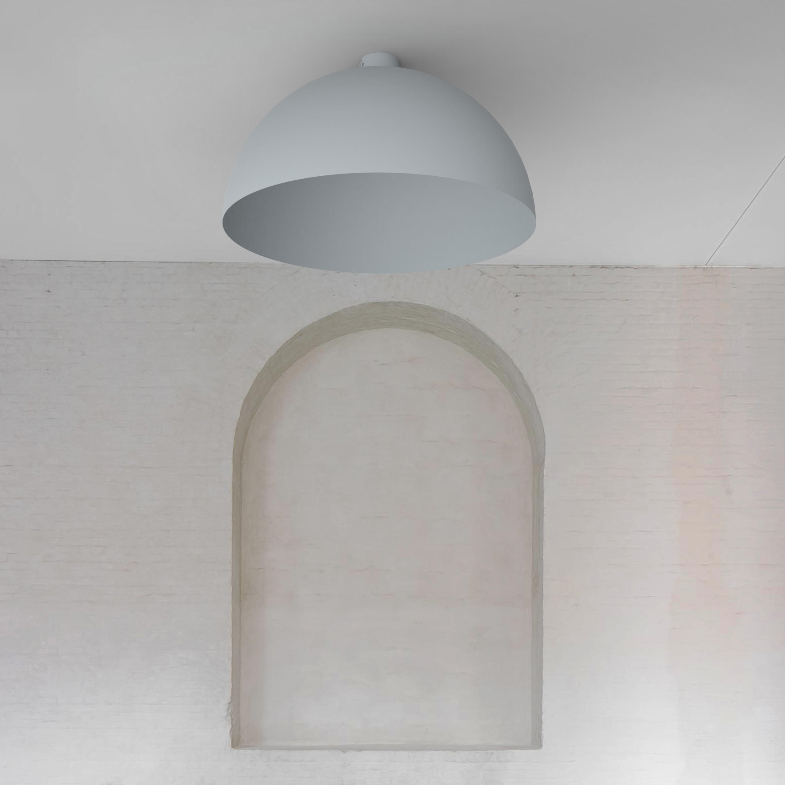 DECKENLEUCHTE - Grau, Metall (60/60/30cm) - Lumicom