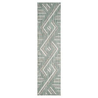 KURZFLOR-TEPPICH Lindo 7590 Grün 80x300 cm - Grün, Textil (80/300cm) - carpet city