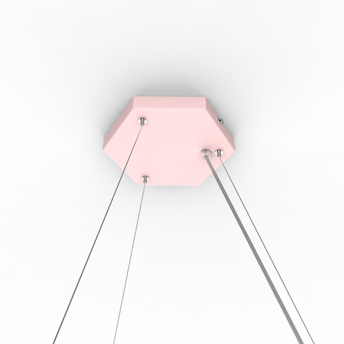 LED-HÄNGELEUCHTE - Pink, Metall (1.6/100/60cm) - Lumicom