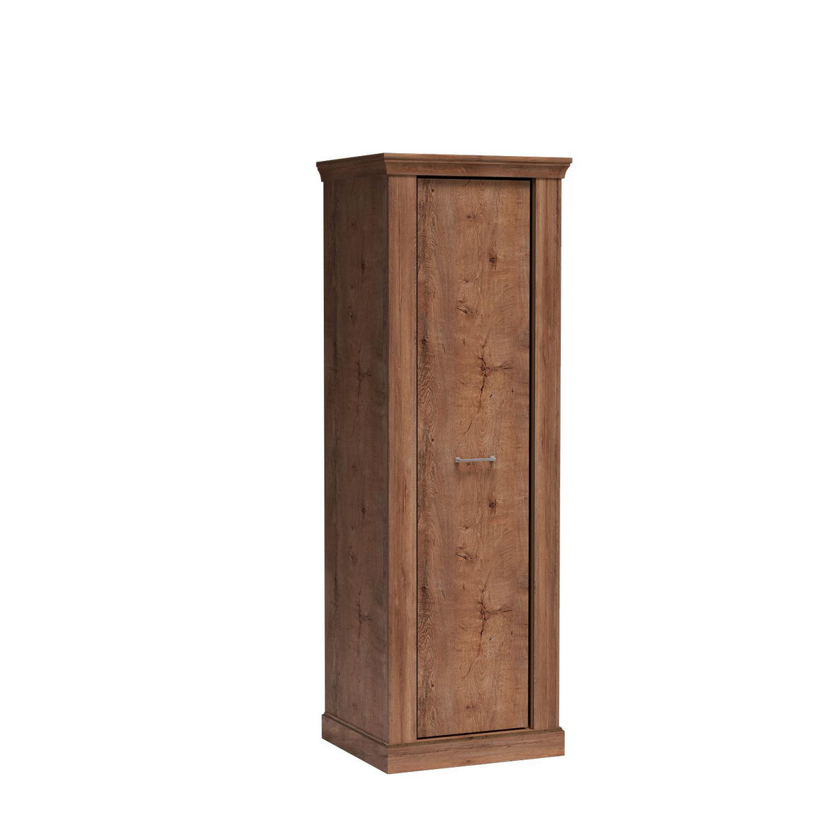 DREHTÜRENSCHRANK DESIO 67/198/58 cm 1-türig Braun - Braun, Holzwerkstoff (67/198/58cm) - MASSENO