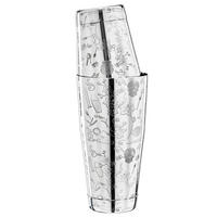 COCKTAILSHAKER Collabo TIN oN TIN, Edelstahl, 28oz/18oz, graviert - Edelstahlfarben, Metall (9.5/9.5/26cm) - ich-zapfe