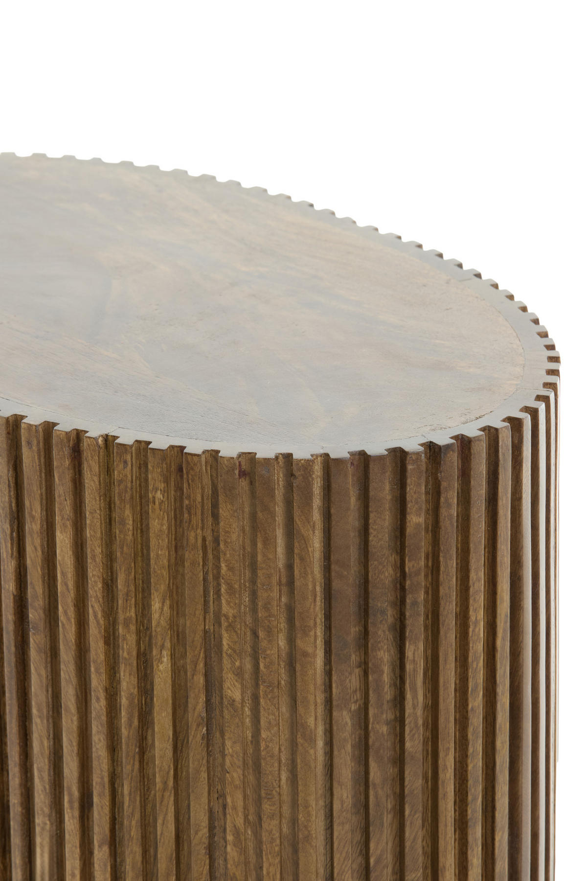SÄULE Dumosi Braun 50/30/80 cm - Braun, Holz (50/30/80cm) - Light & Living