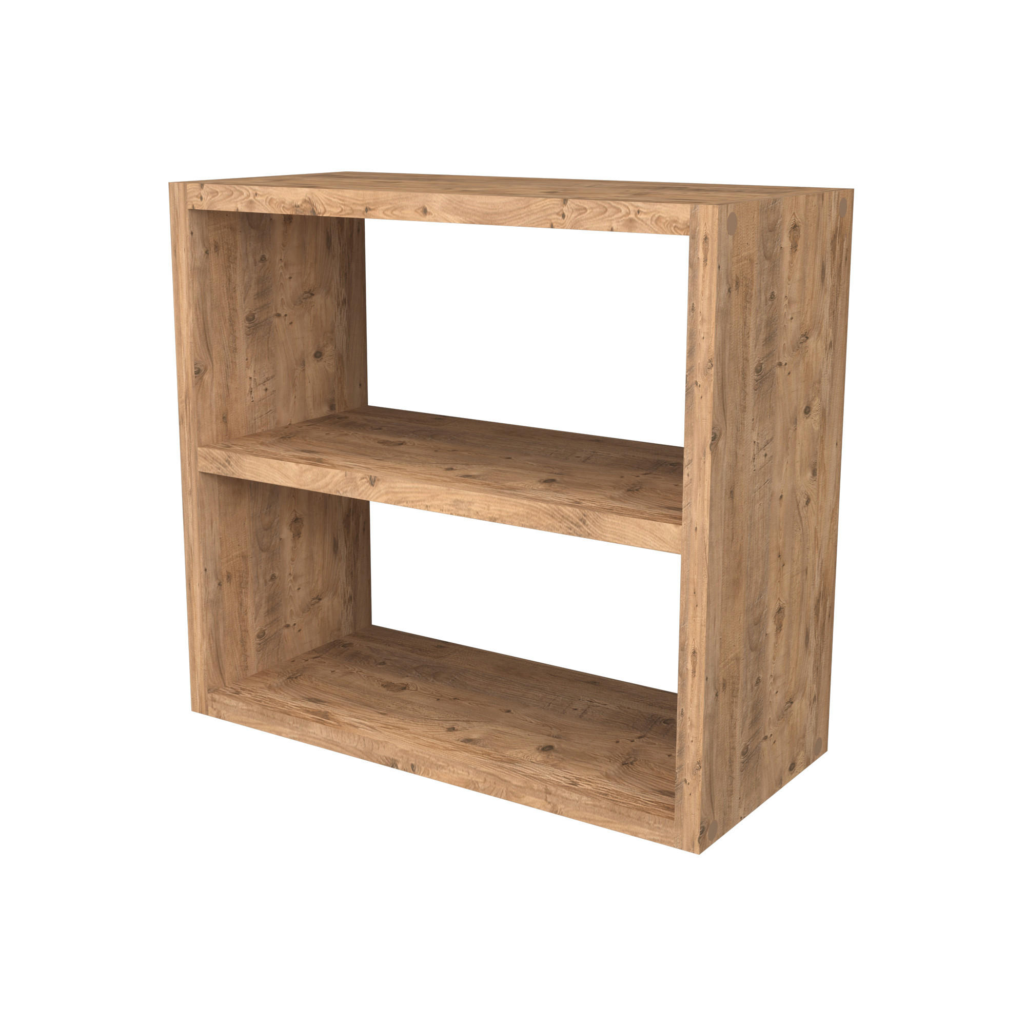 KÜCHENREGAL Hjo - Eichefarben, Holzwerkstoff (43.5/40/20cm) - [en.casa]