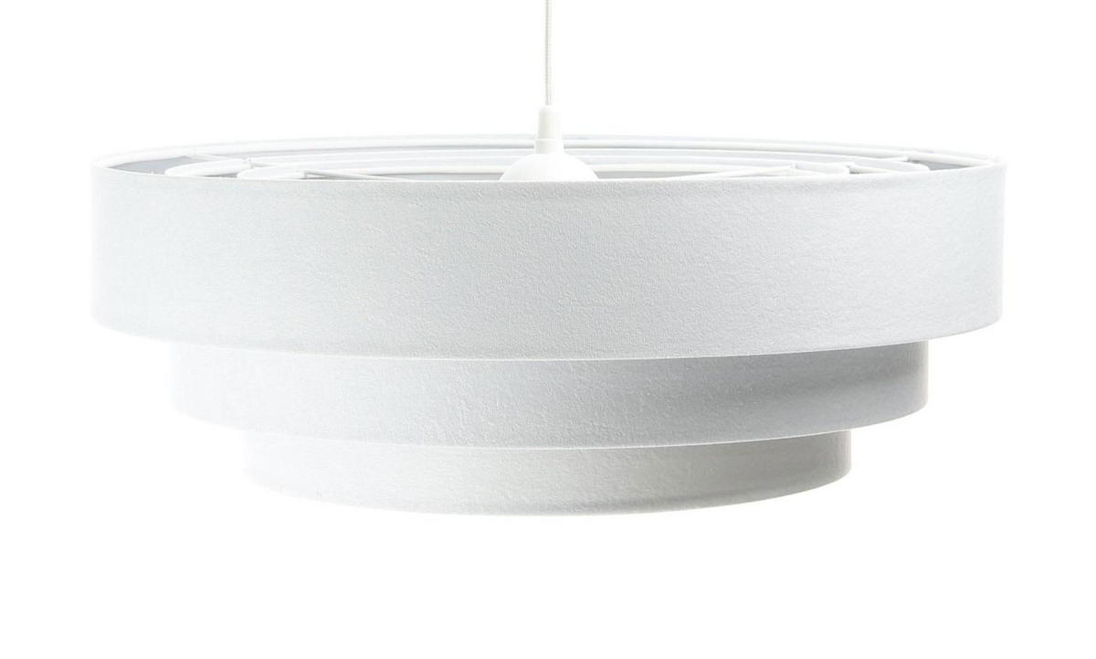 HÄNGELEUCHTE Silber 60/20 cm - Silberfarben/Weiß, Kunststoff (60/1.5/20cm) - ONZENO