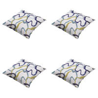 DEKORATIONSKISSEN Blaze - Mehrfarbig - 50/50/10 cm - 4er-Set - Multicolor, Textil (50/50cm) - Madison