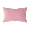 KISSENHÜLLE Baumwollsamt rosa 30/50 cm - Rosa, Textil (30/50cm) - Homescapes
