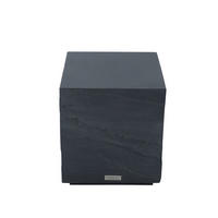 BEISTELLTISCH COLORADO aus GF-Beton, Wetterbeständig, 45x45x51 cm - Dunkelgrau, Naturmaterialien (45/45/51cm) - Elementi