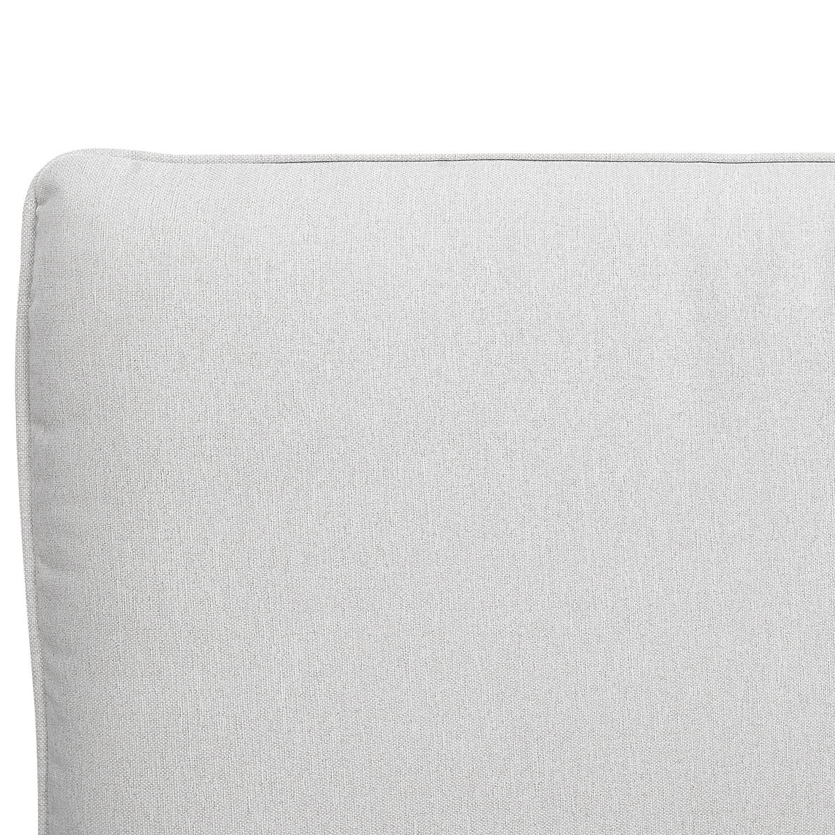 POLSTERBETT mit Lattenrost 180x200 cm Grau Corio - Hellgrau, Textil (180/200cm) - Beliani