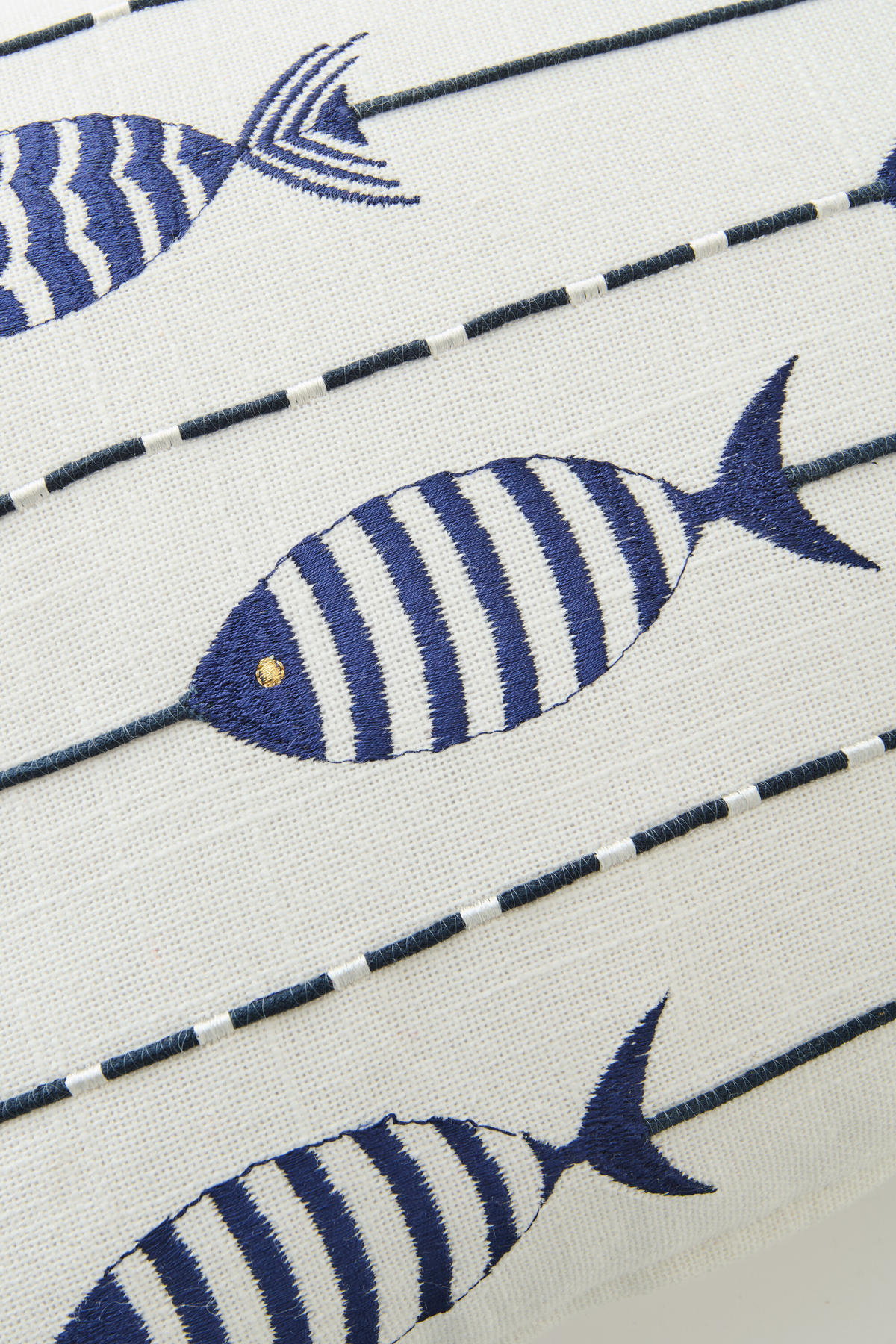 KISSEN FISCH Multi - Multicolor, Textil (30/45cm) - J-Line